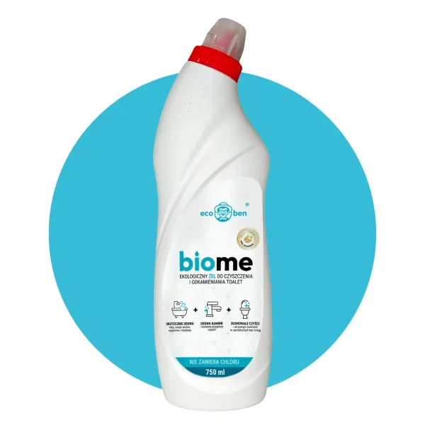 BioMe Ekologiczny Żel do Toalet – bez chloru, bezpieczny dla oczyszczalni
