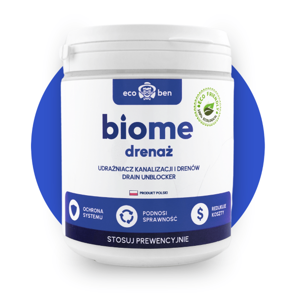 BioMe drenaż - udrażniacz kanalizacji i drenów