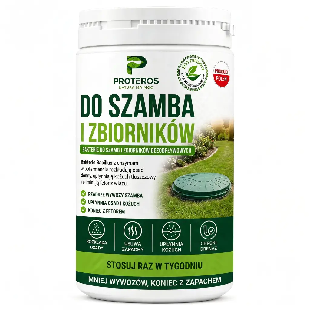 Proteros, bakterie do szamba, granulat w opakowaniu 1 kg